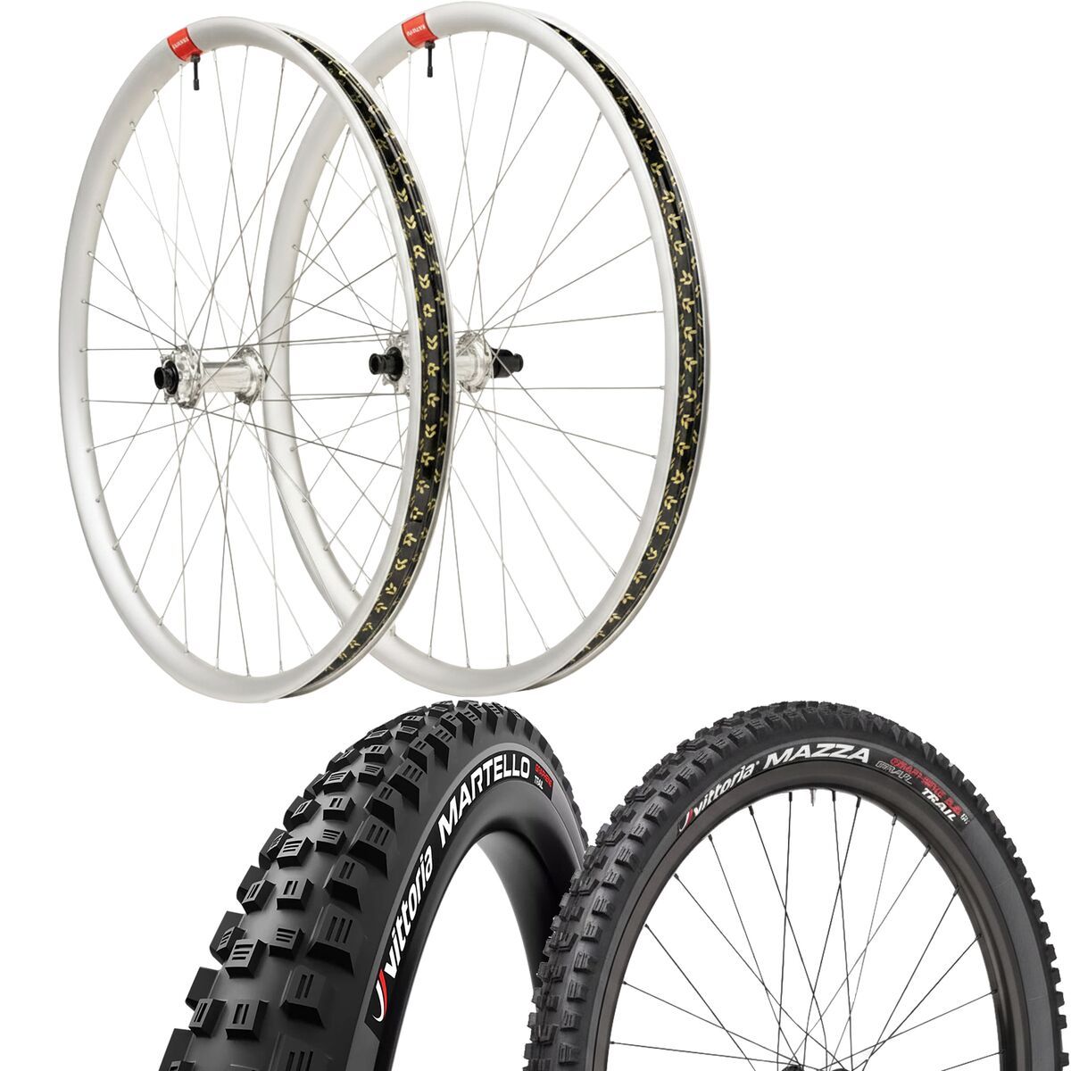 Image of Reserve 30 HD Alloy 29in LTD Wheelset/Vittoria Tire Set Anthracite/Black, Mazza/Martello, 29x2.6/2.4