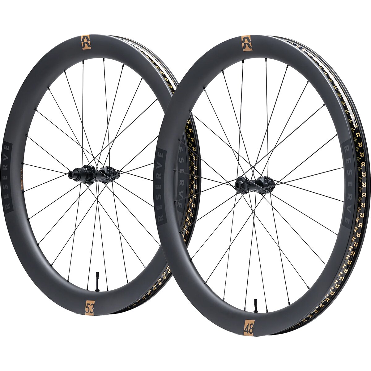 Image of Reserve 48/53 GR DT 180 Carbon Wheelset Black, 12x100x12/142, XDR/HG, Centerlock