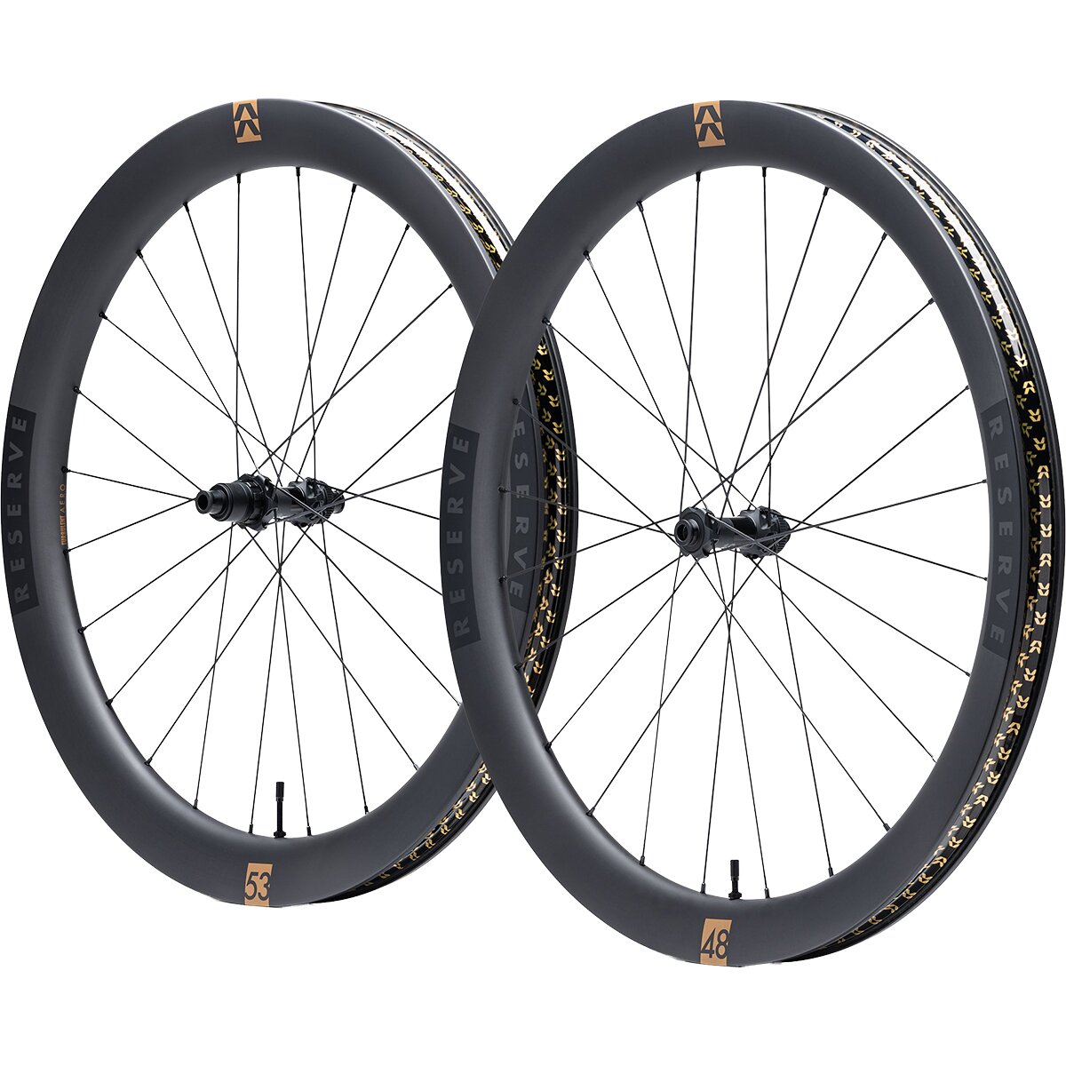 Image of Reserve 48/53 GR DT 350 Carbon Wheelset Black, 12x100x12/142, XDR, Centerlock