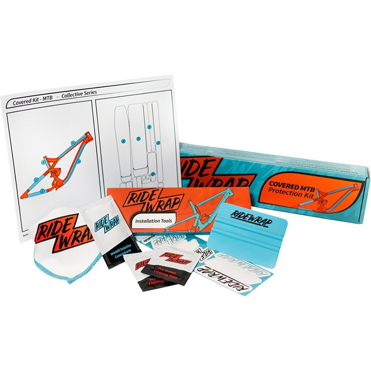 Image of RideWrap Bike Service - RideWrap Install Match Frame Finish, Ridewrap Essential Kit + Install