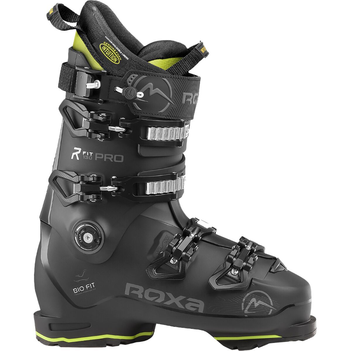 Roxa R/FIT PRO 130 I.R. Ski Boot - 2024 Black/Black/Anthracite, 27.5
