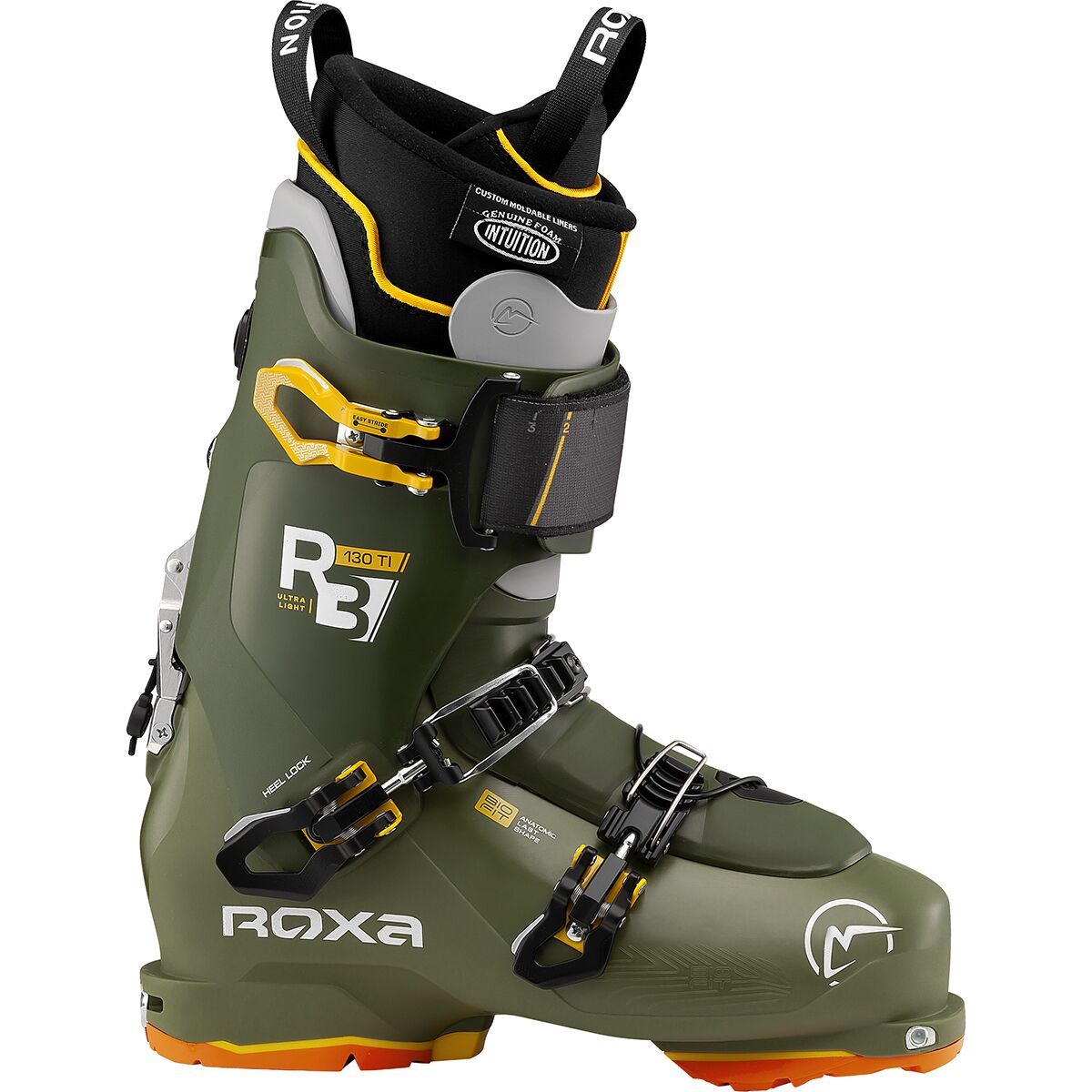 Image of Roxa R3 130 TI IR GW Tongue Liner Boot - 2026 Moss/Dark Moss/Dark Moss, 26.5