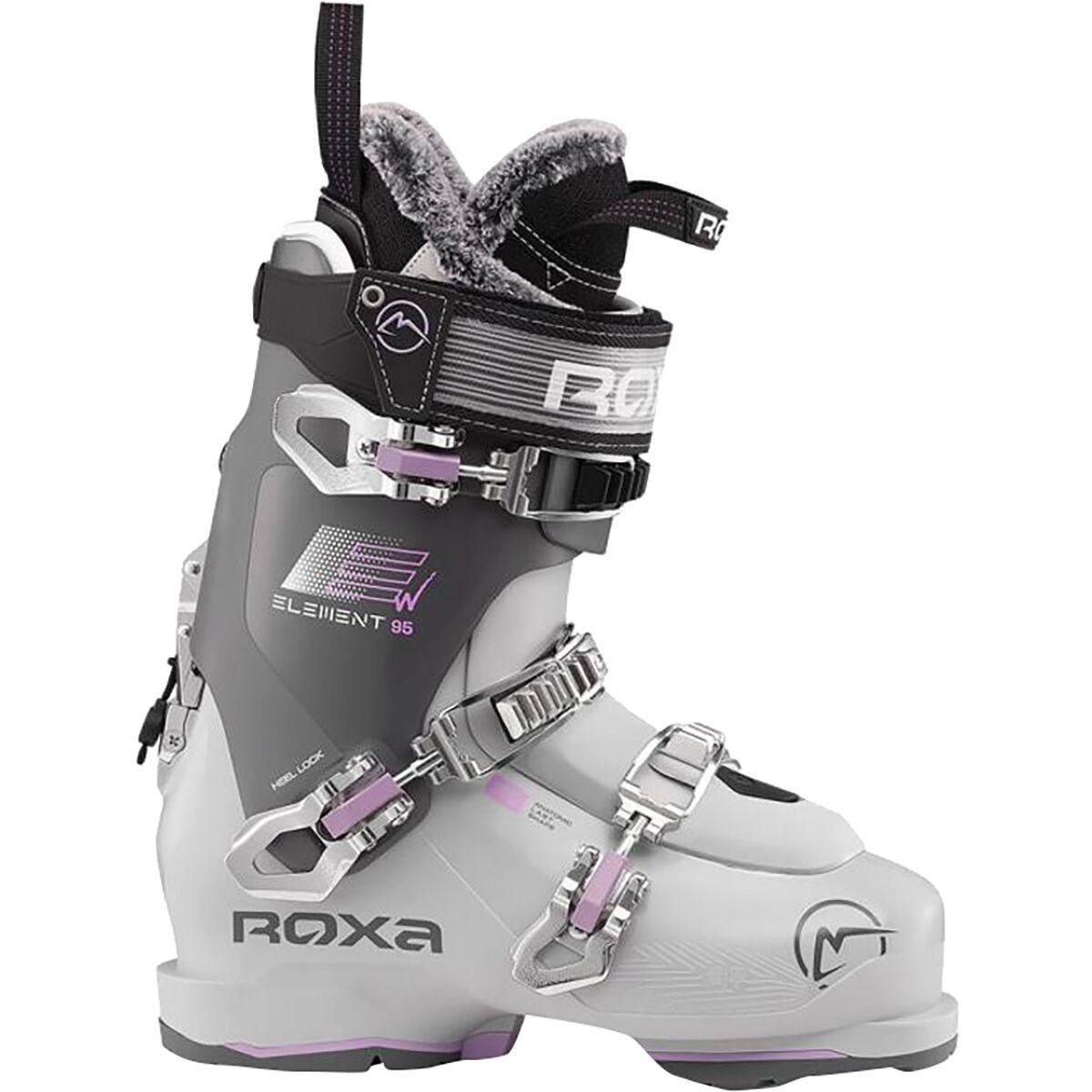 Roxa Element W 95 Ir Tongue Ski Boots - Women's 2025 Light Grey, 22.5