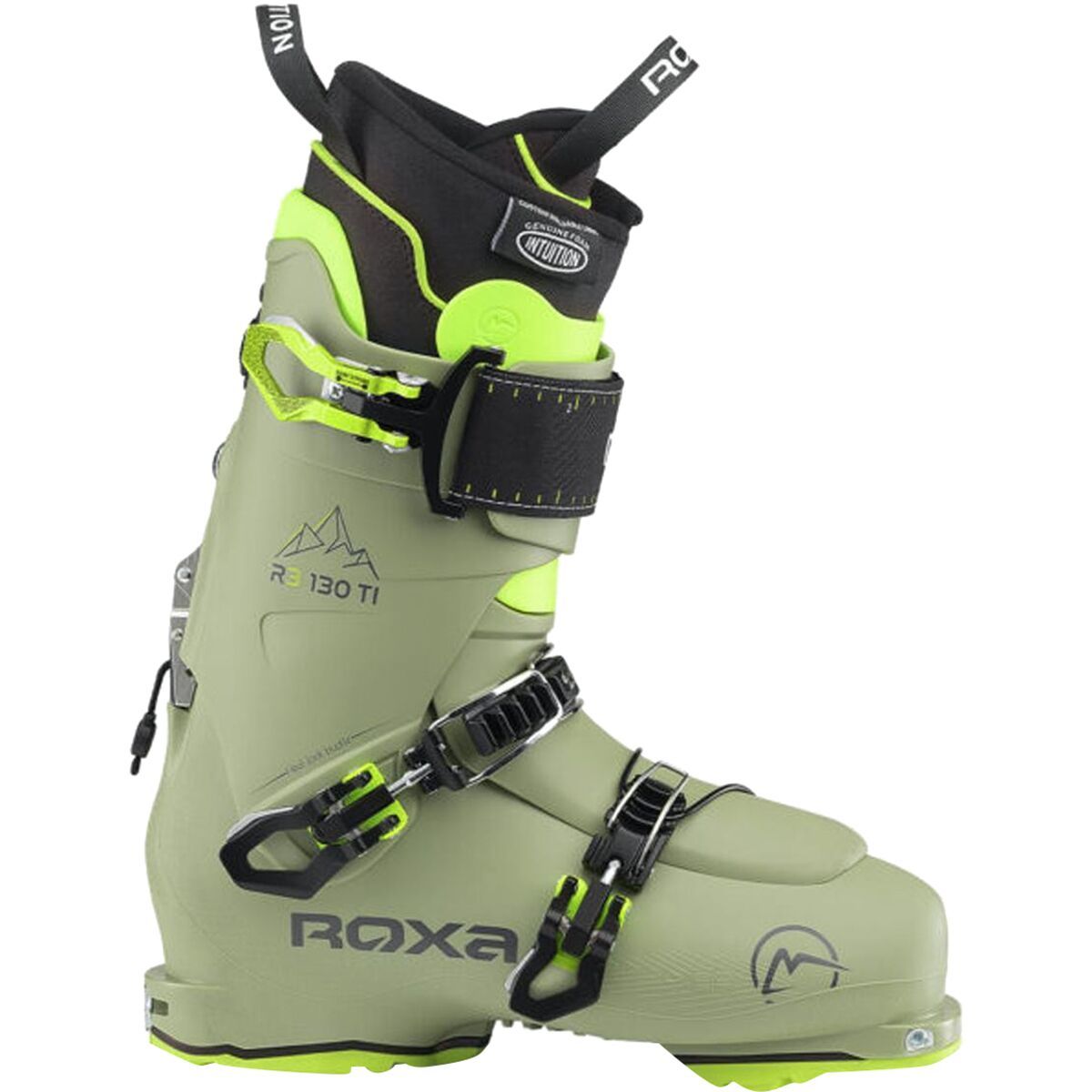 Roxa R3 130 Ti Ir Gw Ski Boots 2024 Olive/Olive/Olive-Neon, 25.5