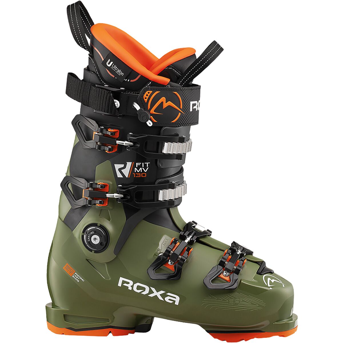 Image of Roxa Fit Mv 130 Ski Boots Moss/Black, 26.5