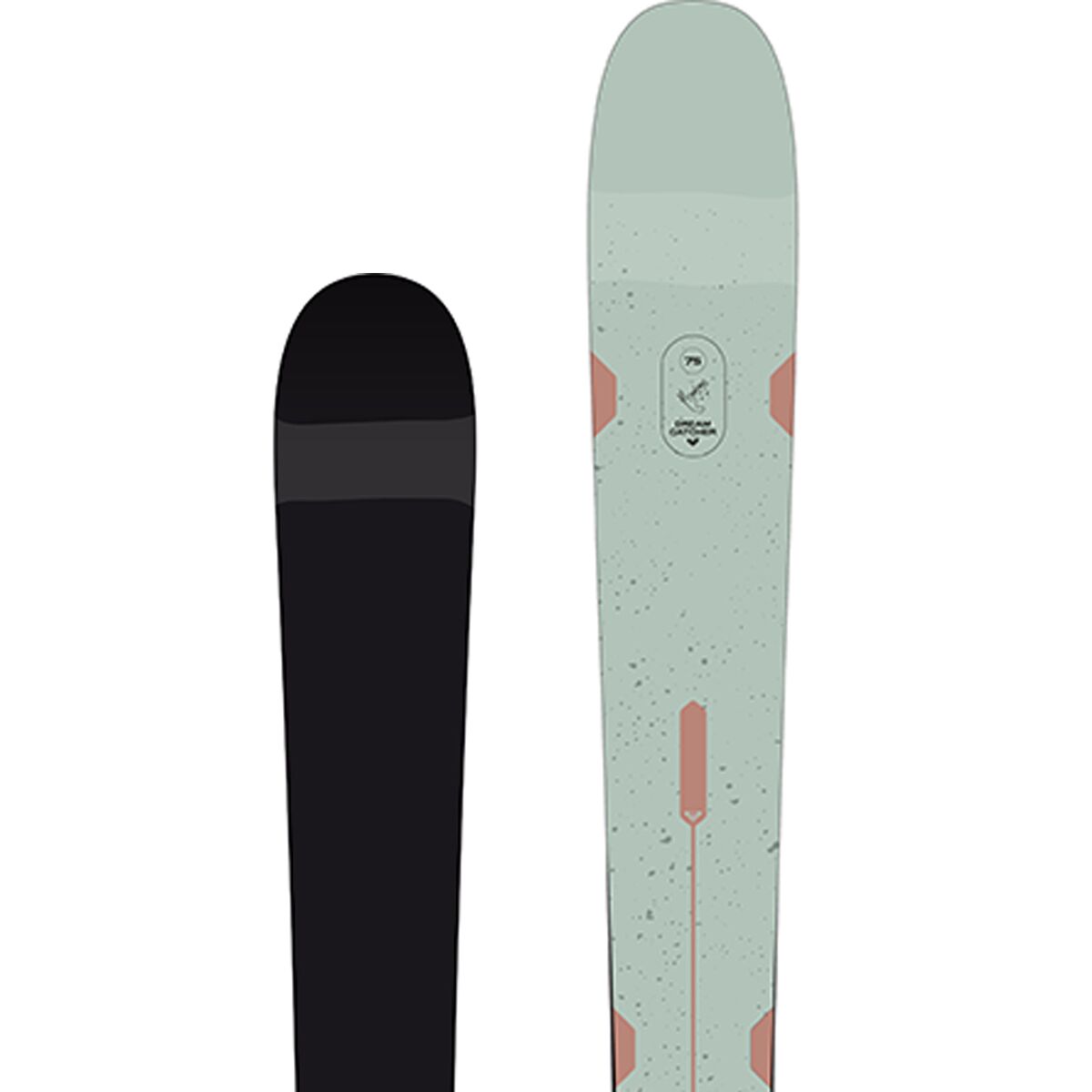 Roxy Dreamcatcher 80 Ski + Binding - 2021 - Women's - Ski