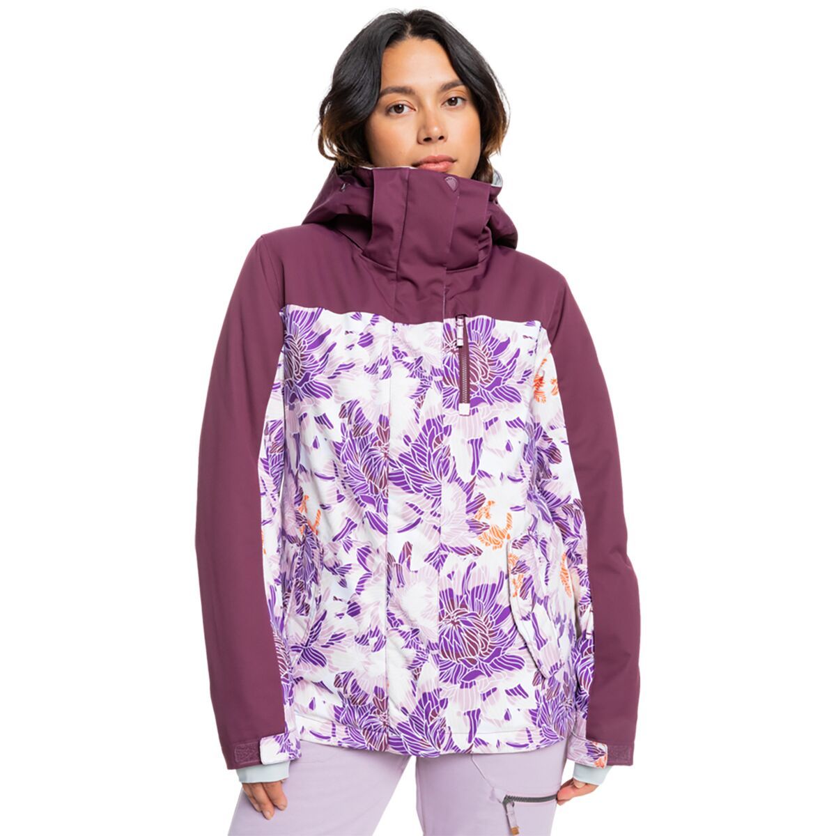 Roxy Jetty Block Hooded Jacket - Women's - Clothing