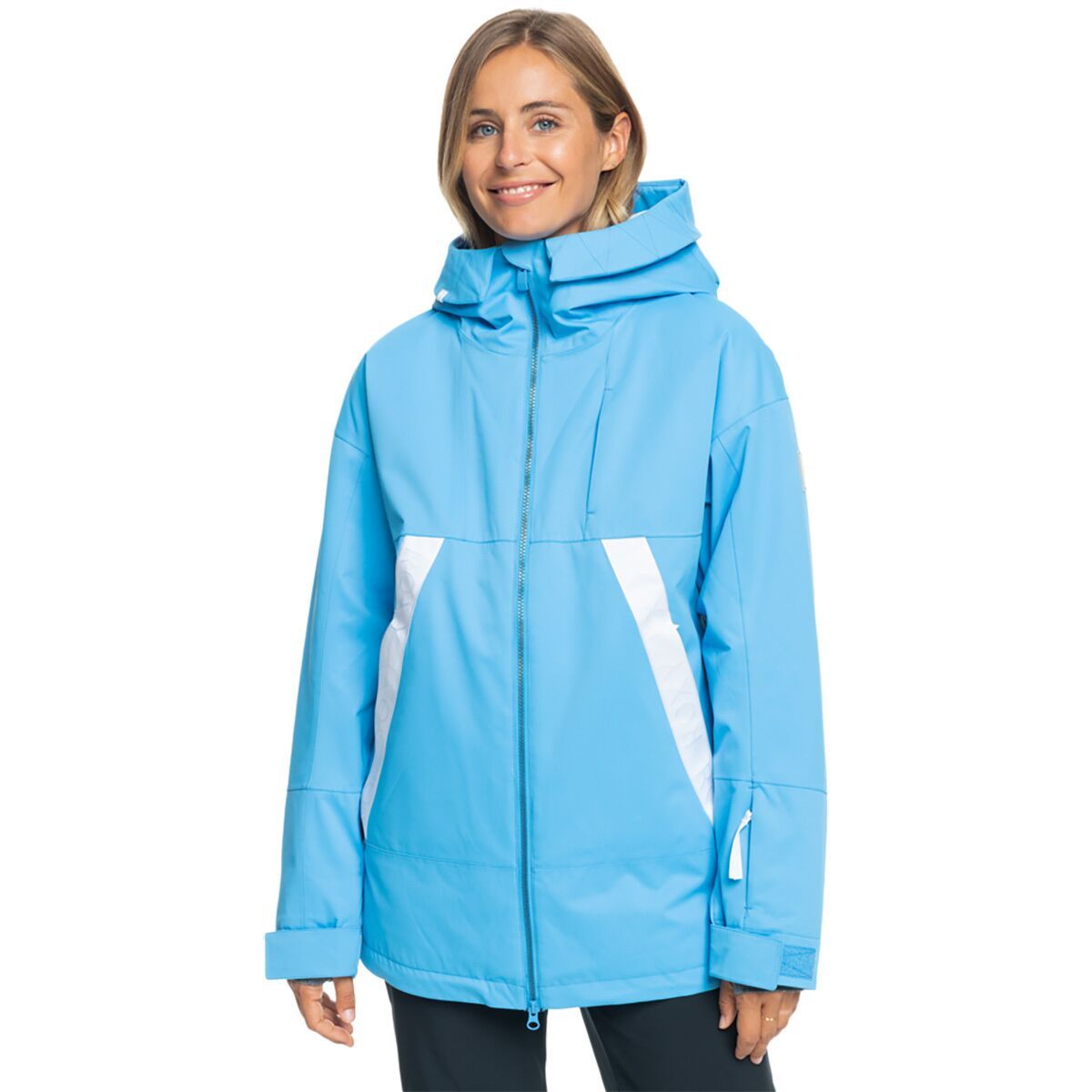 Image of Roxy Chloe Kim Snow Jacket - Women's Azure Blue, L