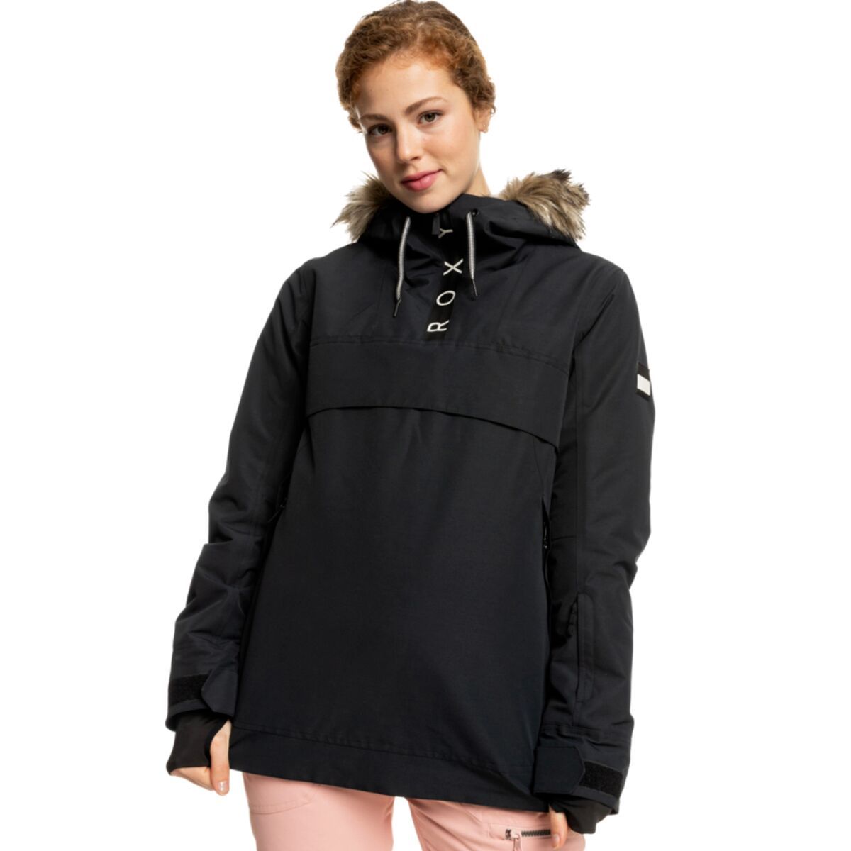 Roxy Shelter Snow Jacket - Women's True Black Black Flowers, XS