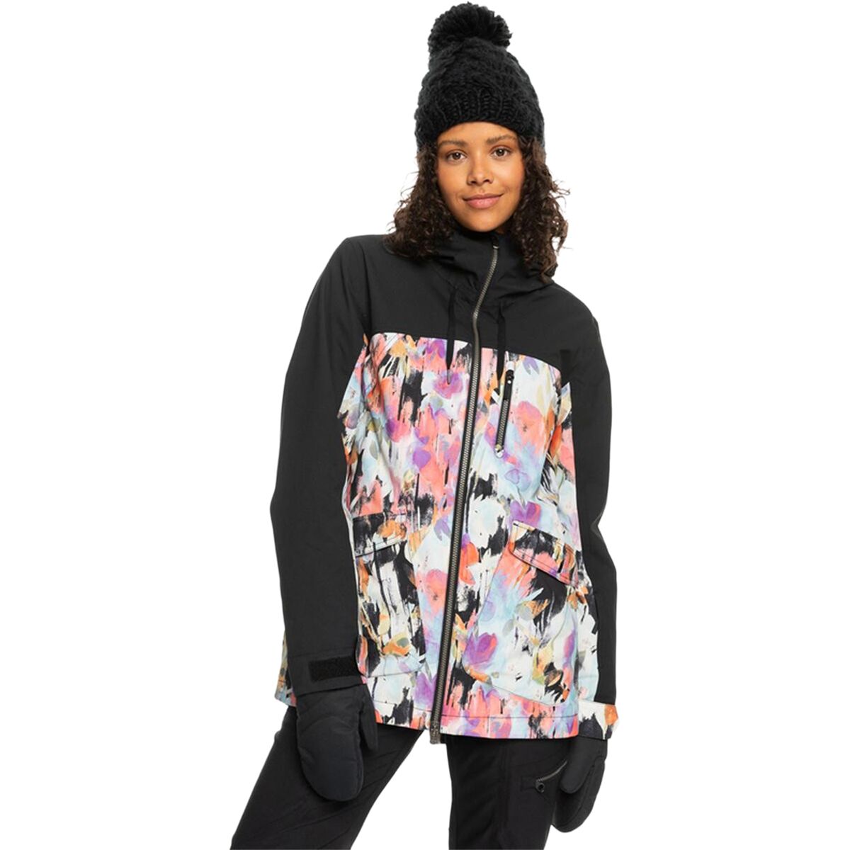 Roxy Roxy Stated Insulated Jacket - Women's True Black Tenderness, XS