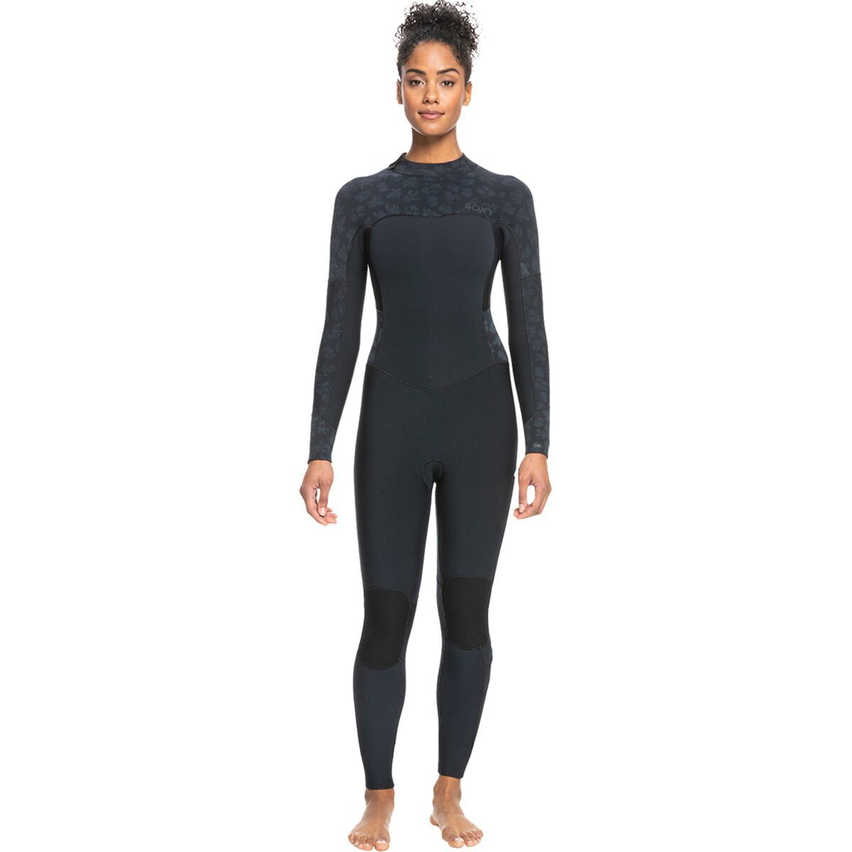 Roxy 3/2mm Swell Series Back-Zip GBS Wetsuit - Women's Black, 8