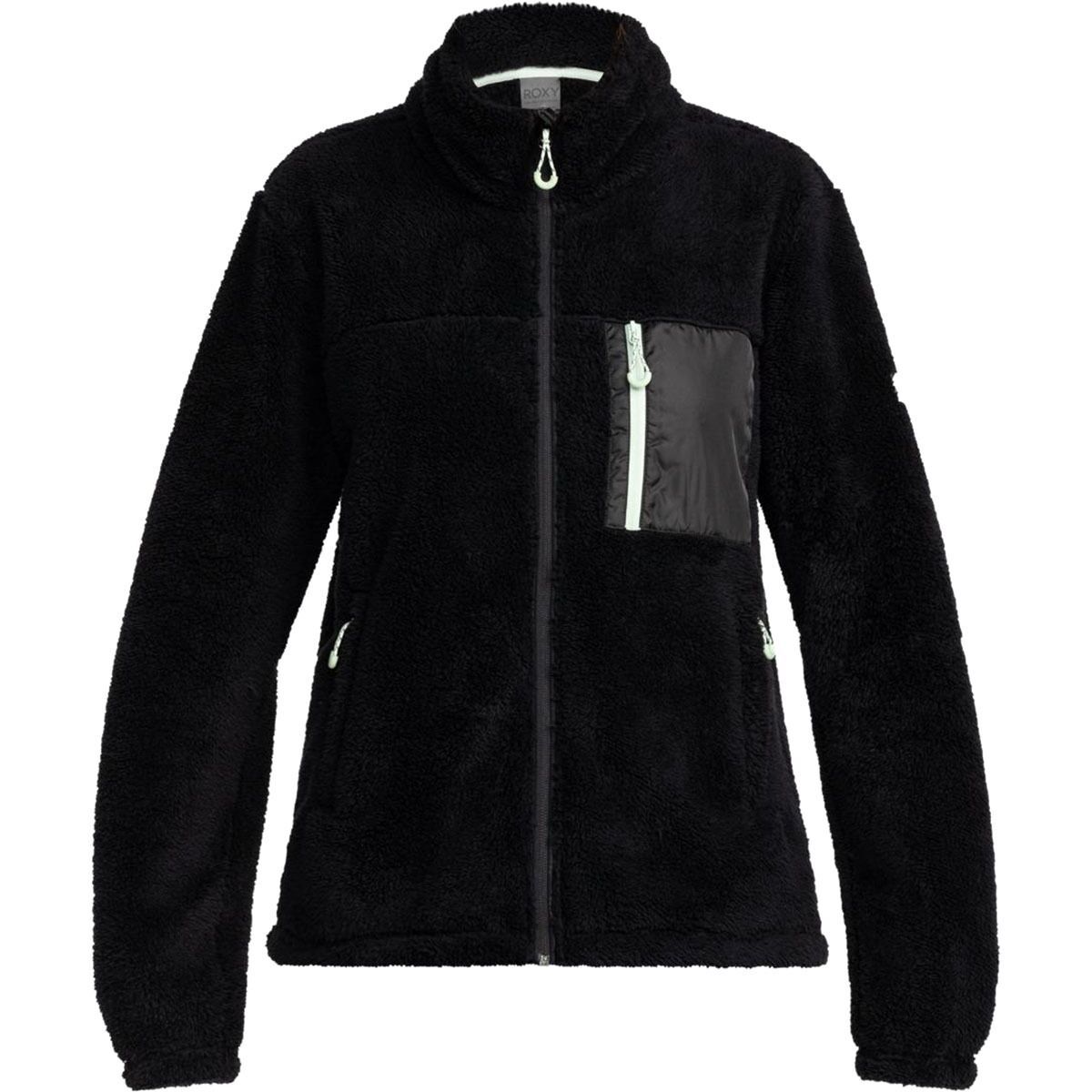Image of Roxy Alabama Full-Zip Fleece - Women's True Black, L
