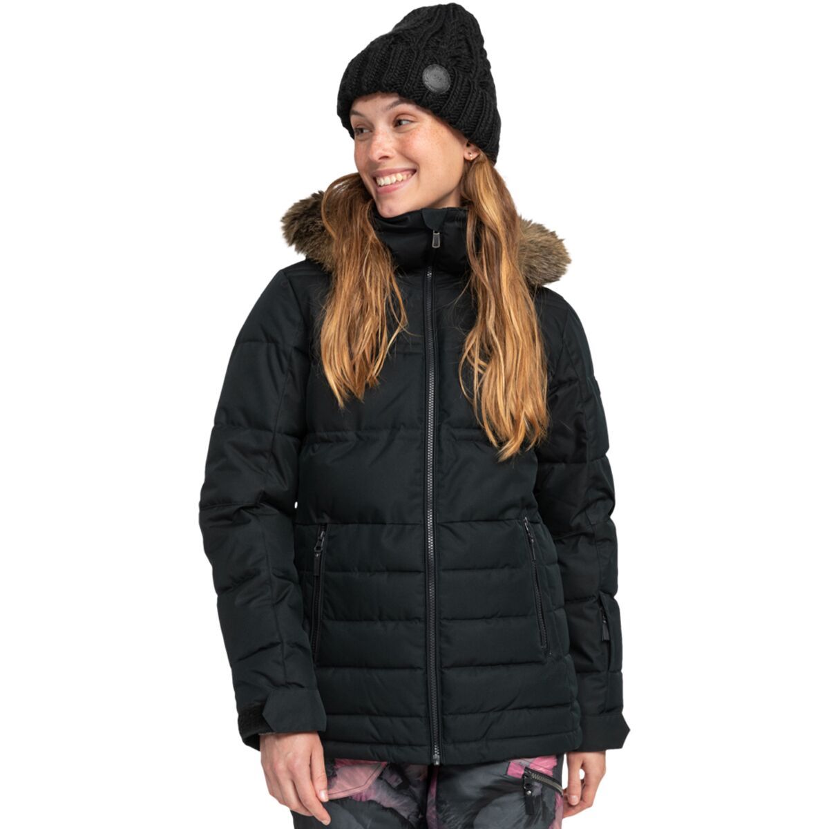 Roxy Quinn Snow Jacket - Women's True Black, S