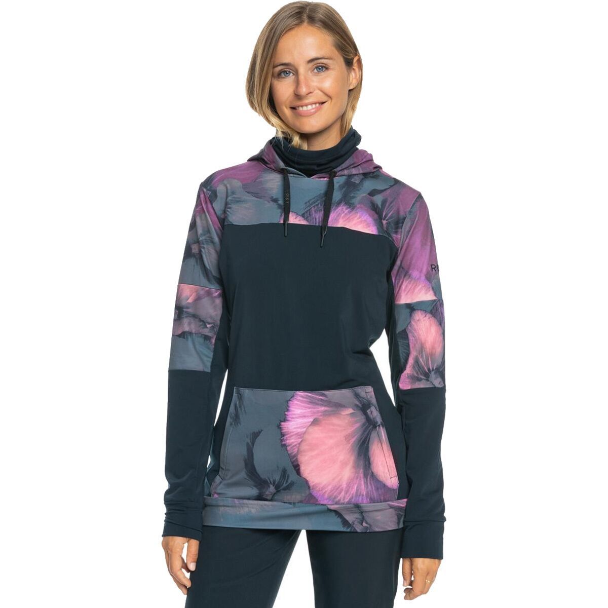 Roxy Winter Valley Fleece  - Women's True Black/Pansy/Pansy, XS