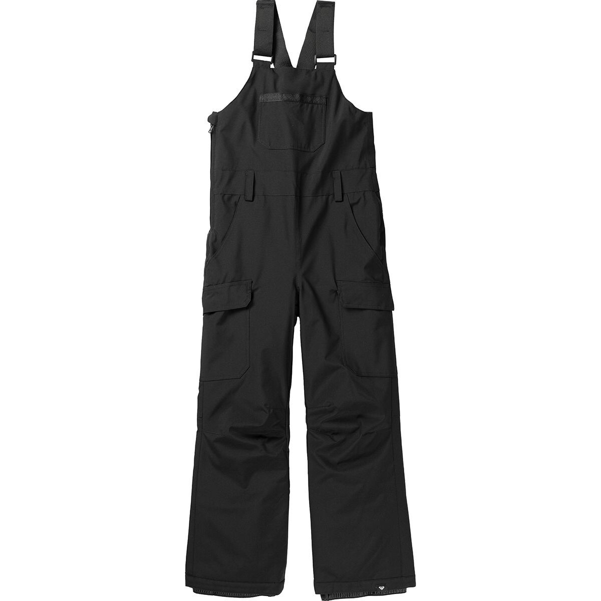 Roxy Nonstop Bib - Girls' Black, S(8)
