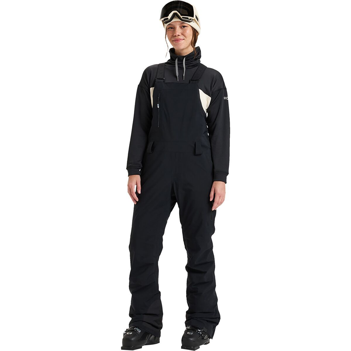 Roxy GORE-TEX Stretch Prism Bib Pants - Women's Anthracite, XL
