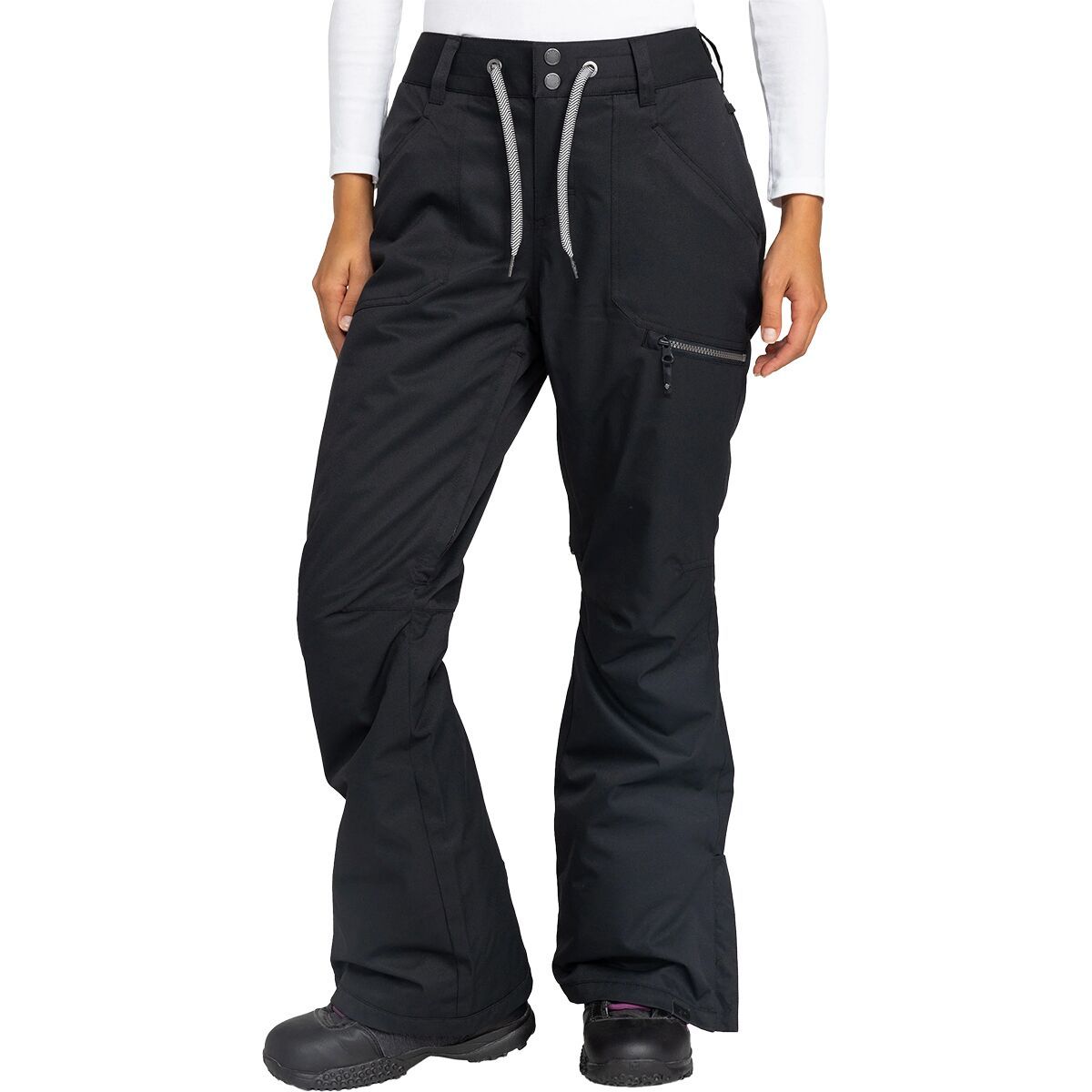 Roxy Nadia Technical Snow Pant - Women's Anthracite, XXL