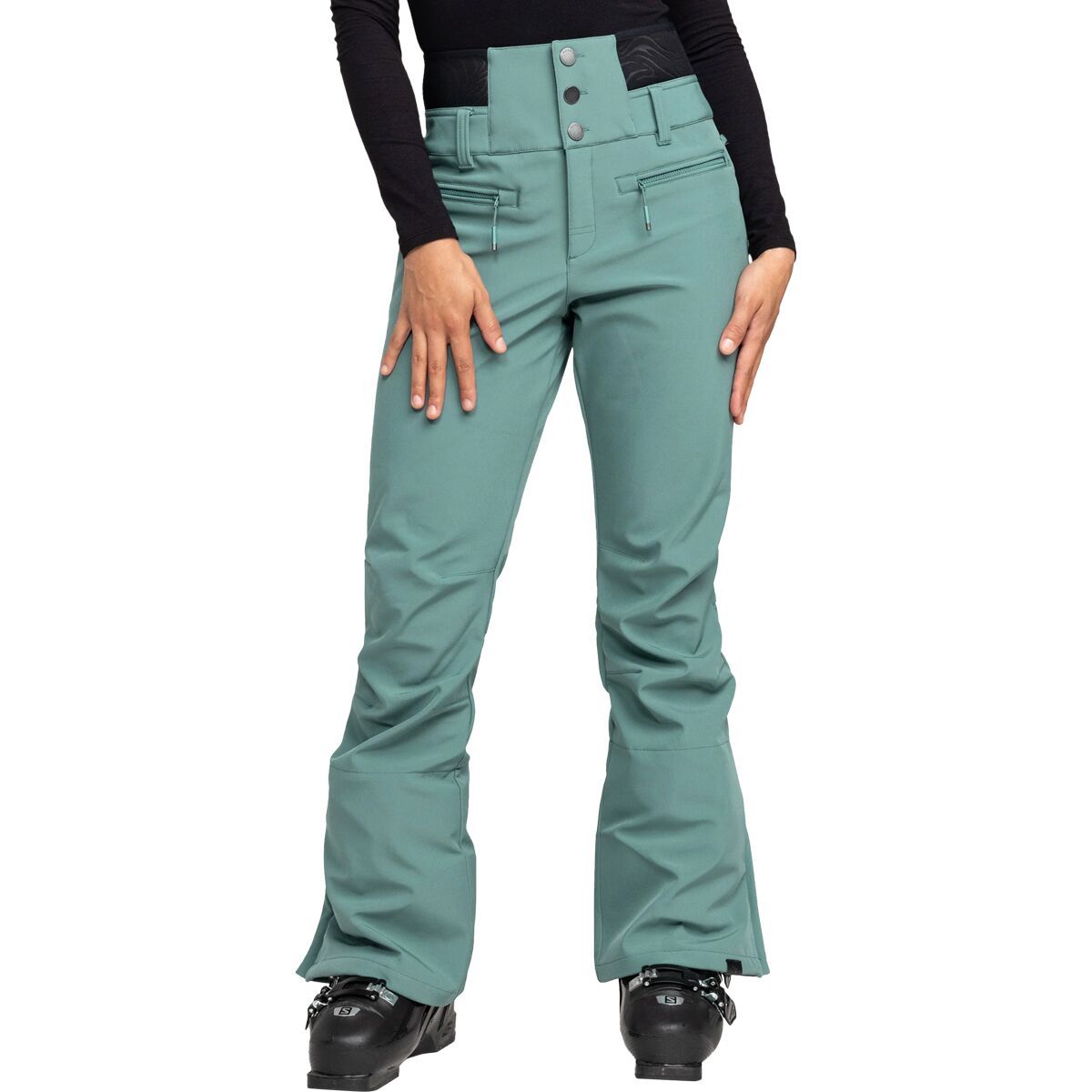 Roxy Rising High Snow Pant - Women's Sea Pine, M
