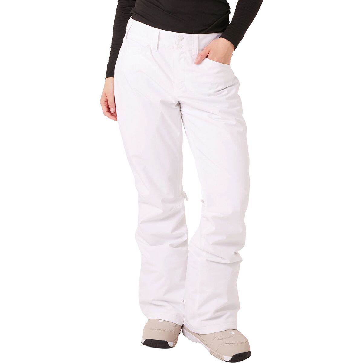 Image of Roxy Backyard Pant - Women's Snow White, L