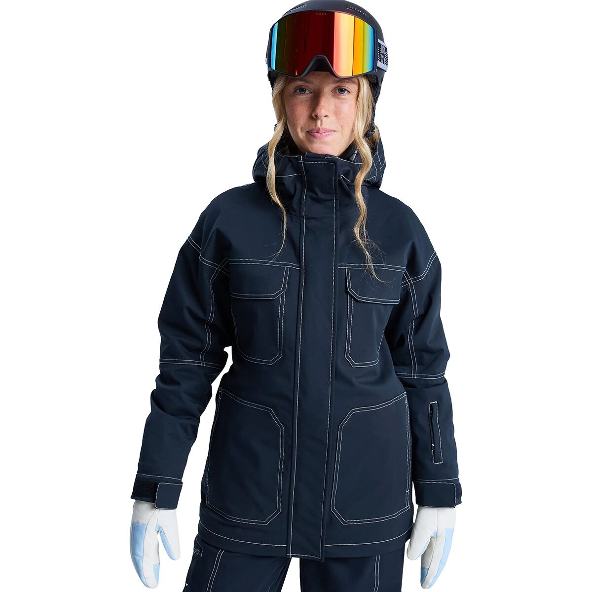 Image of Roxy Chloe Kim Jacket - Women's Anthracite, L