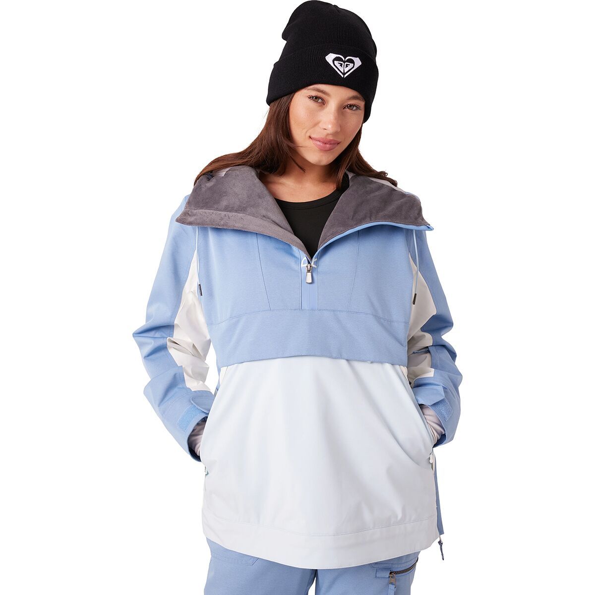 Image of Roxy Shelter Jacket - Women's Blue Combo, XL