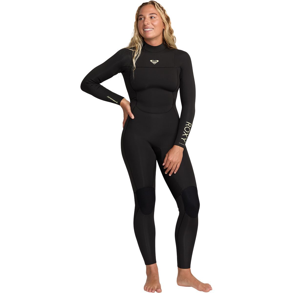 Image of Roxy 3/2 Prologue Back Zip GBS Wetsuit - Women's Black, M