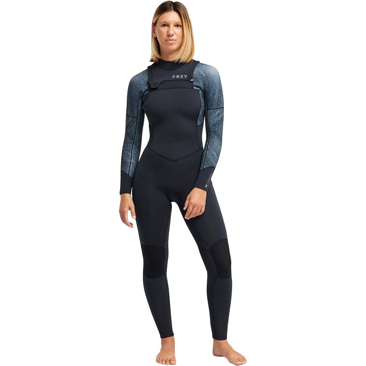 Image of Roxy 3/2mm Swell Series Chest Zip Wetsuit - Women's Bandana, M
