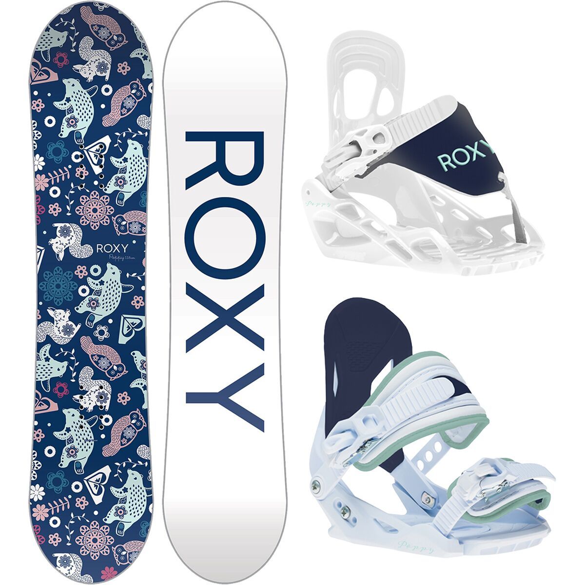 Image of Roxy Poppy Snowboard Package - 2026 - Girls' One Color, 110cm