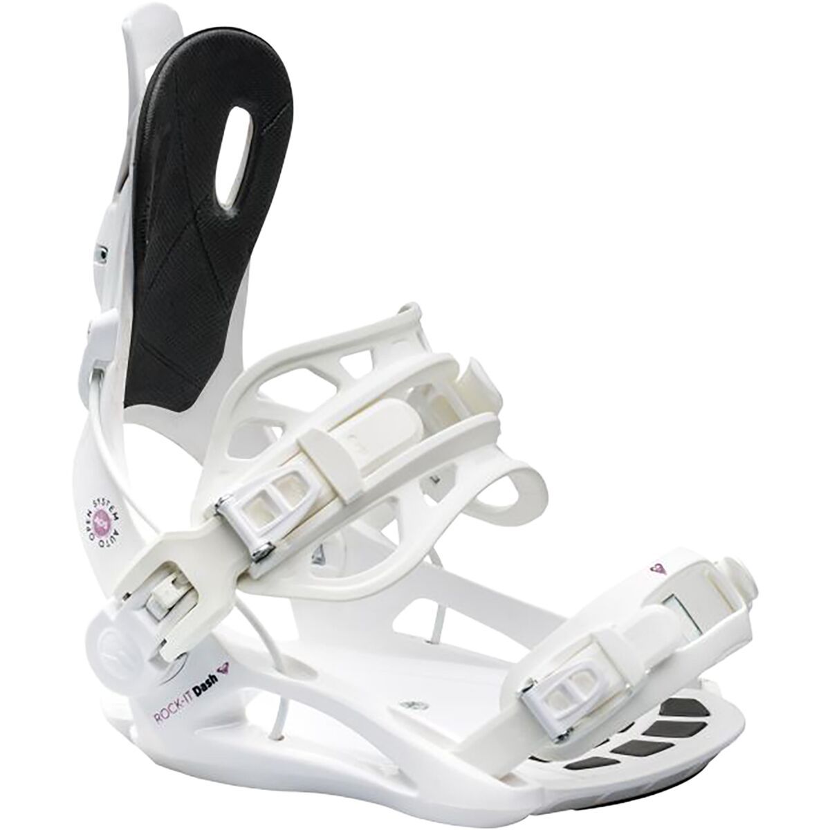 Roxy Rock-It Dash Snowboard Binding - 2026 - Women's White, S/M