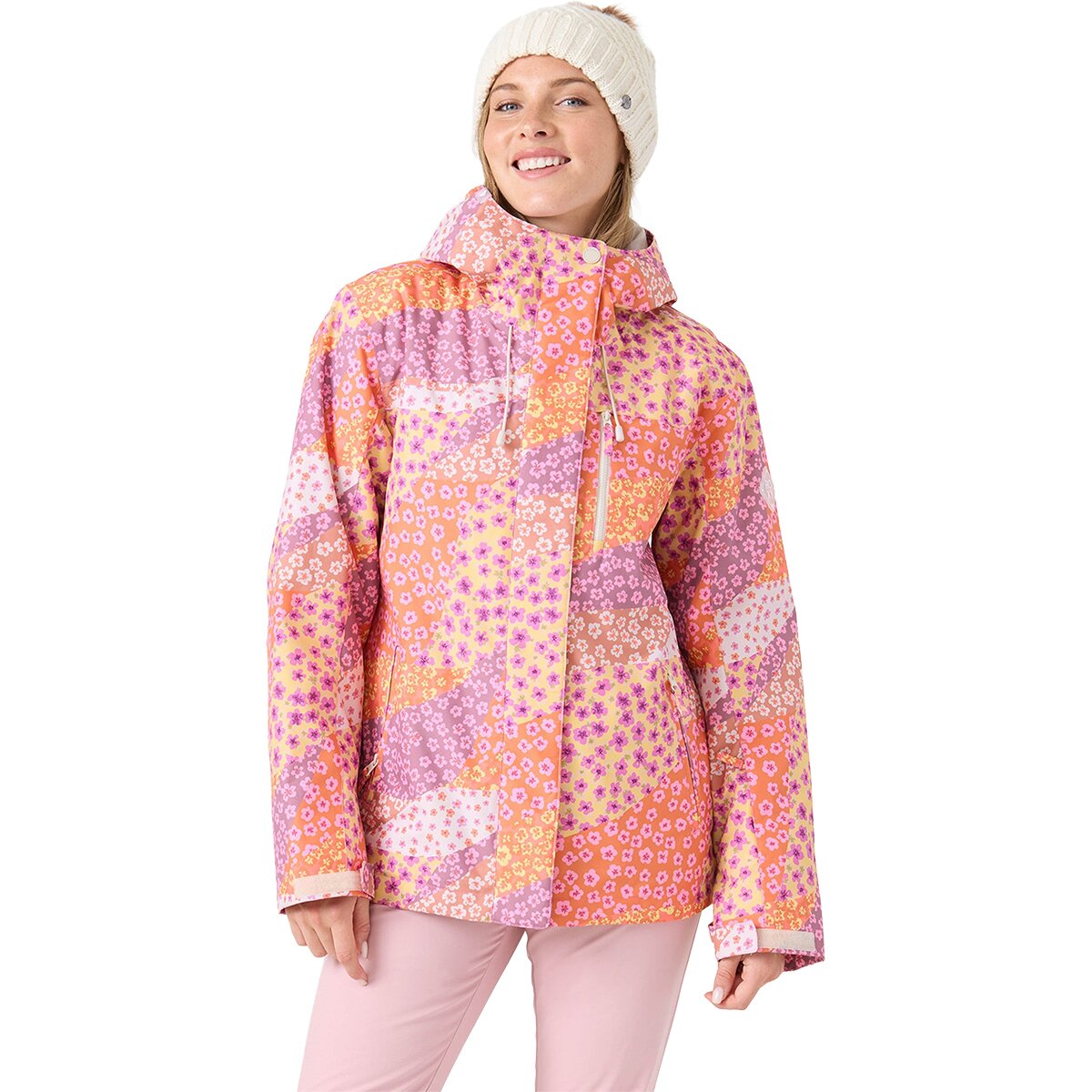 Roxy Roxy Jetty Jacket - Women's Petal Power, XL - $239.95 at Backcountry.com