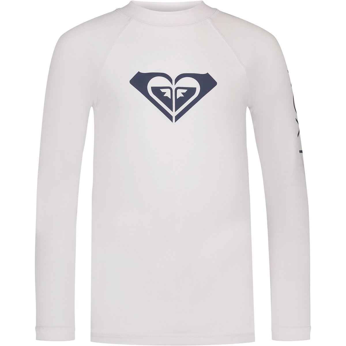 Image of Roxy Whole Hearted Long-Sleeve Rashguard - Girls' Bright White, M(8/10)