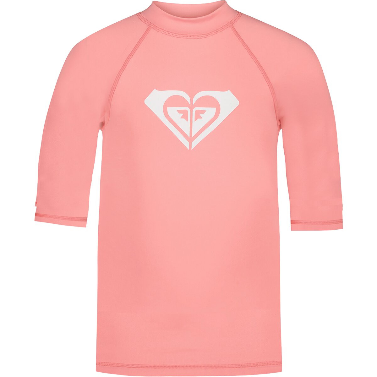 Image of Roxy Whole Hearted Short-Sleeve Rashguard - Girls' Plumeria, XL(16)