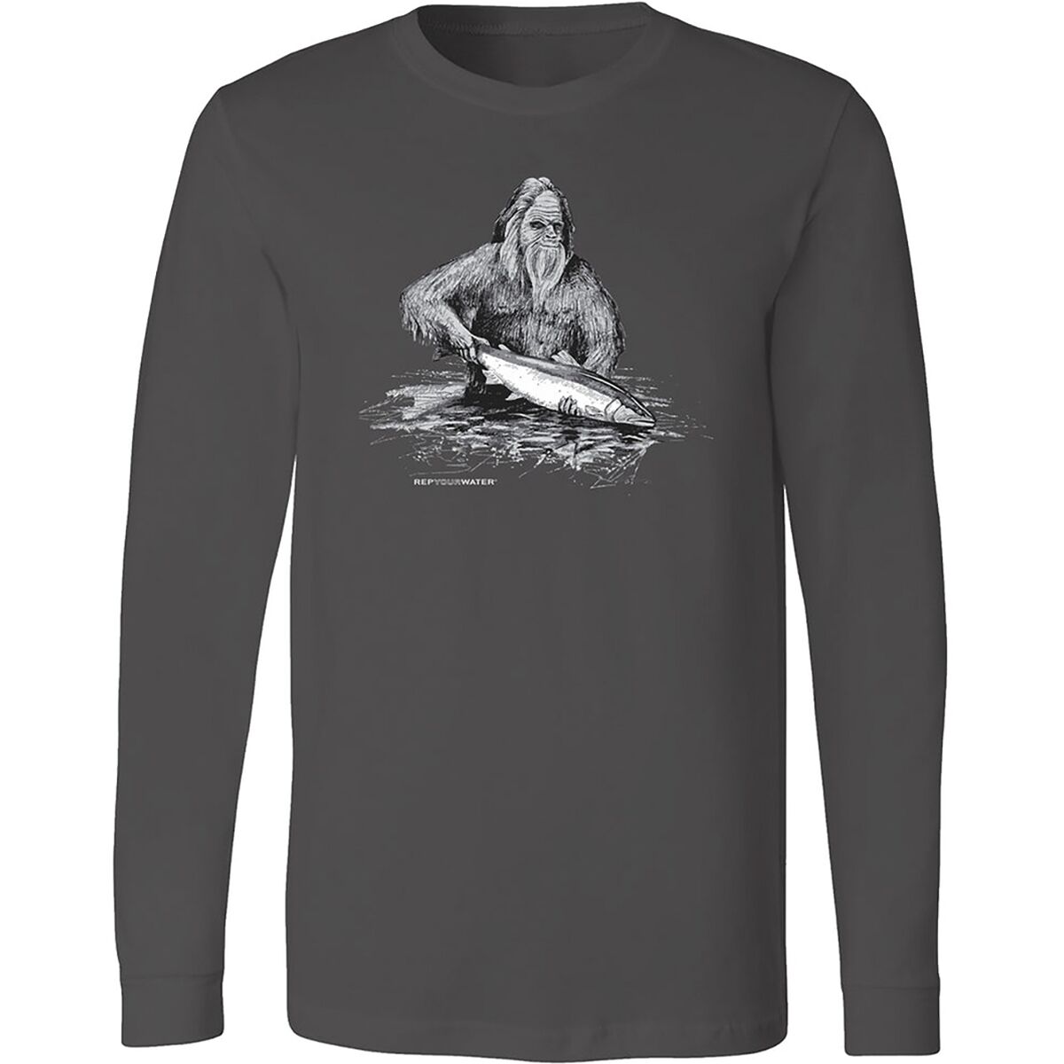 Rep Your Water Squatch and Release Long-Sleeve T-Shirt - Men's