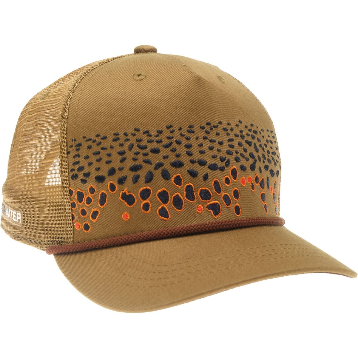 Rep Your Water Brown Trout Skin 2.0 5-Panel Trucker Hat