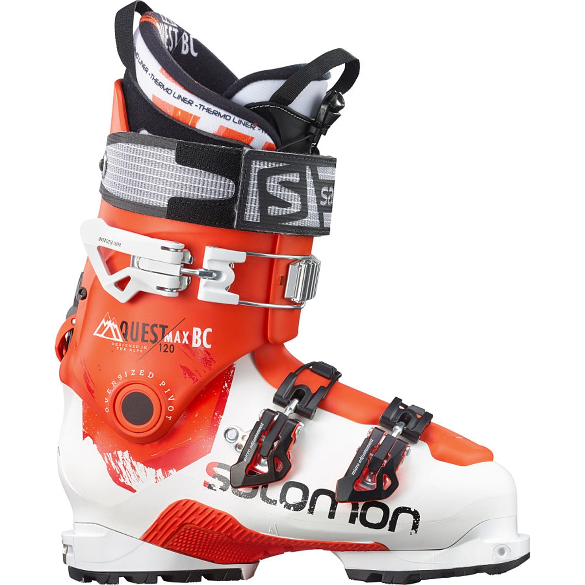 Salomon Quest Max 120 Alpine Touring Boot - Ski