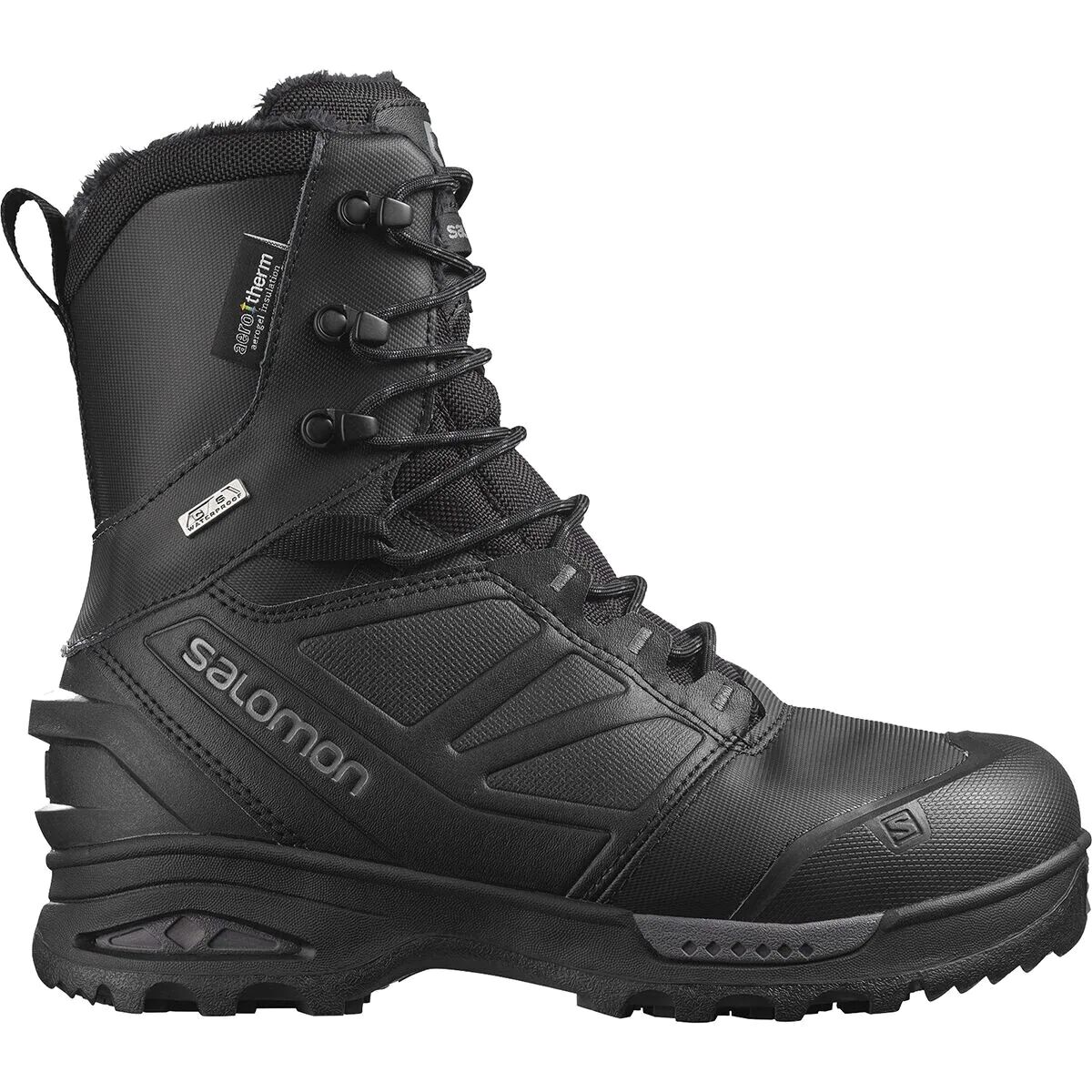 Salomon Toundra Pro CSWP Boot - Men's Black/Black/Magnet US 10.0/UK 9.5 -  L40472700-US 10.0/UK 9.5