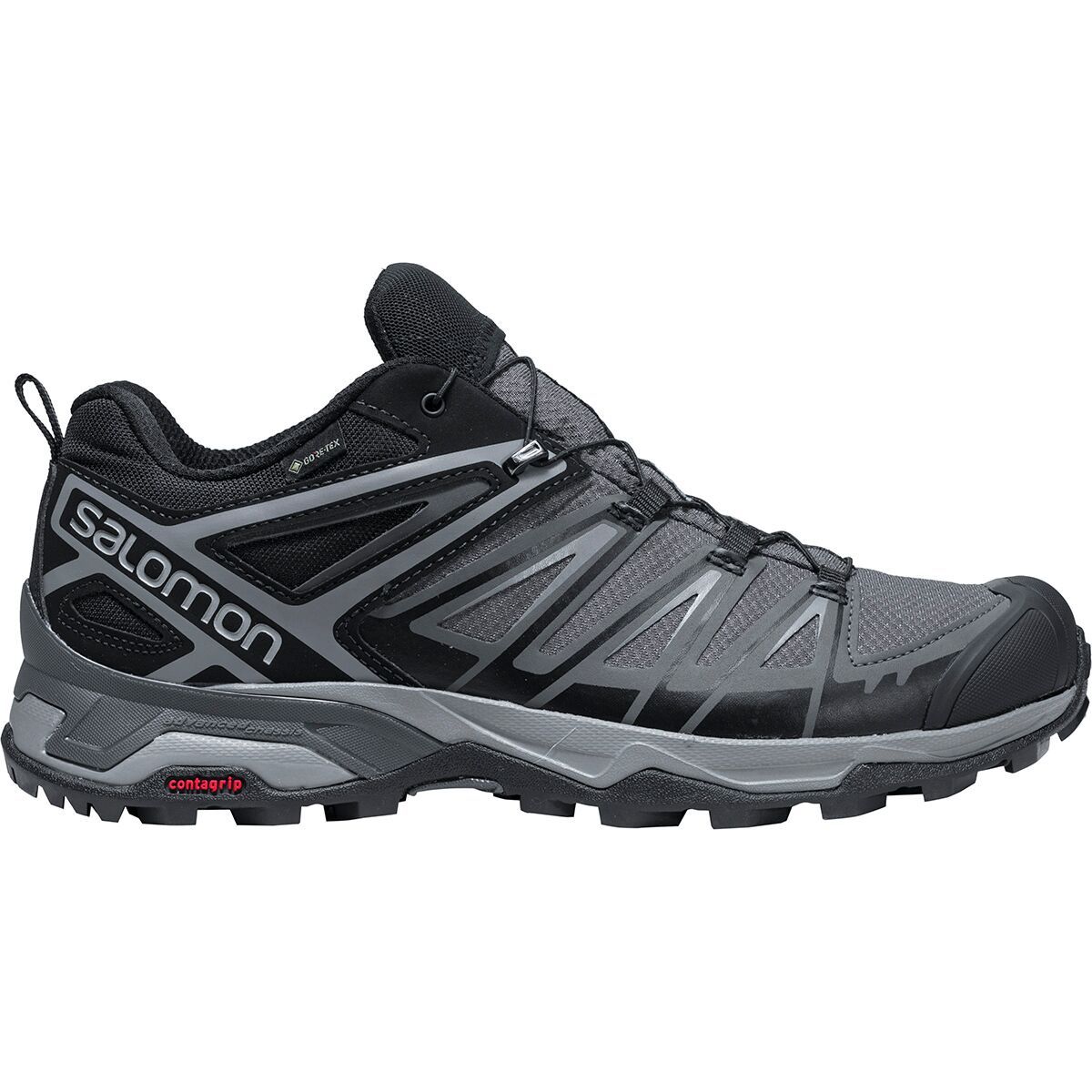 Salomon X Ultra 3 GTX Hiking Shoe - Men's Black/Magnet/Quiet Shade, US 9.0/UK 8.5
