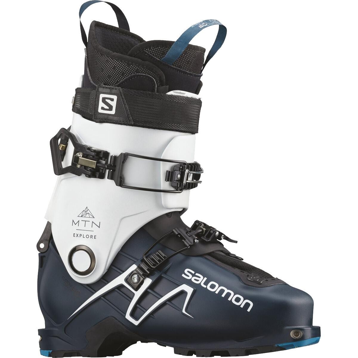 Salomon MTN Explore Alpine Touring Boot Petrol Blue/White/Black, 25.5