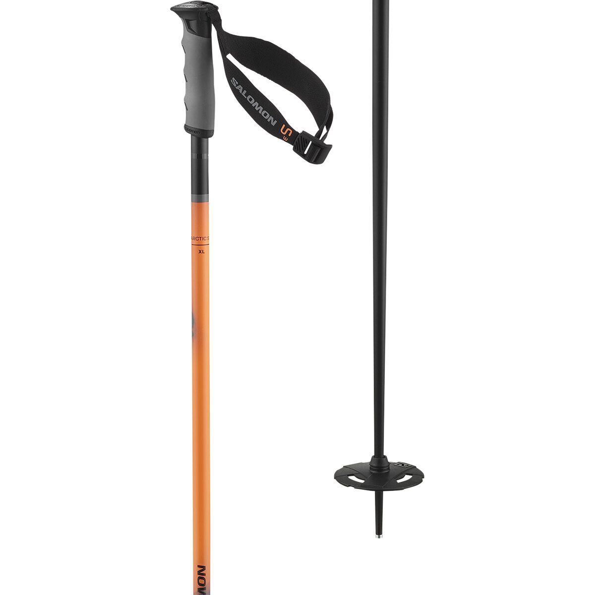 Salomon Arctic S3 XL Ski Poles Grey2, 135cm