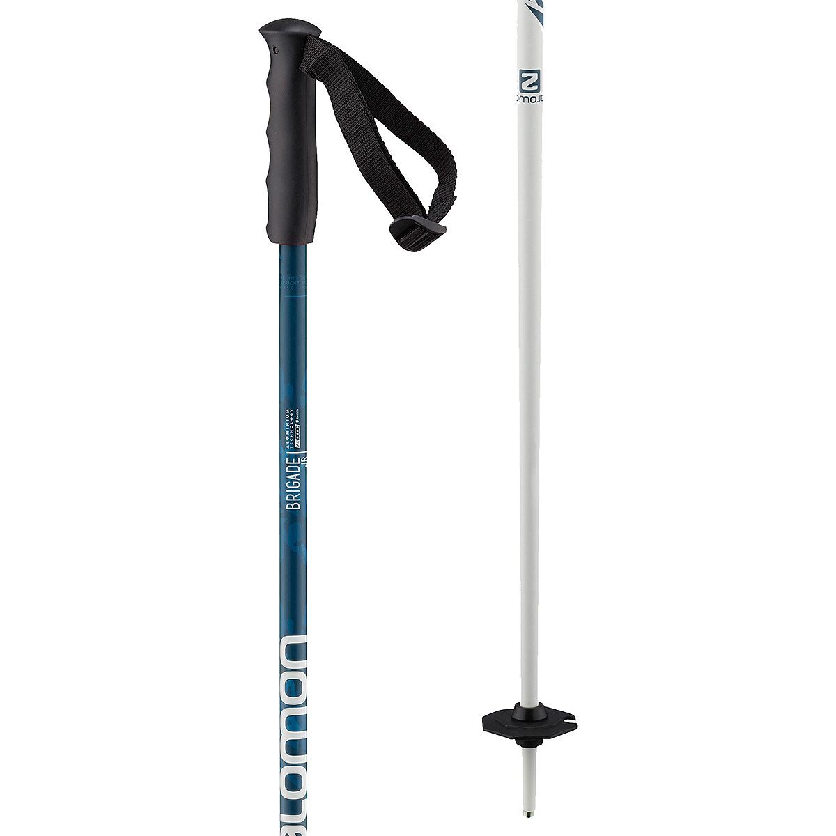 Image of Salomon Brigade Jr Ski Poles - Kids' Blue, 100cm