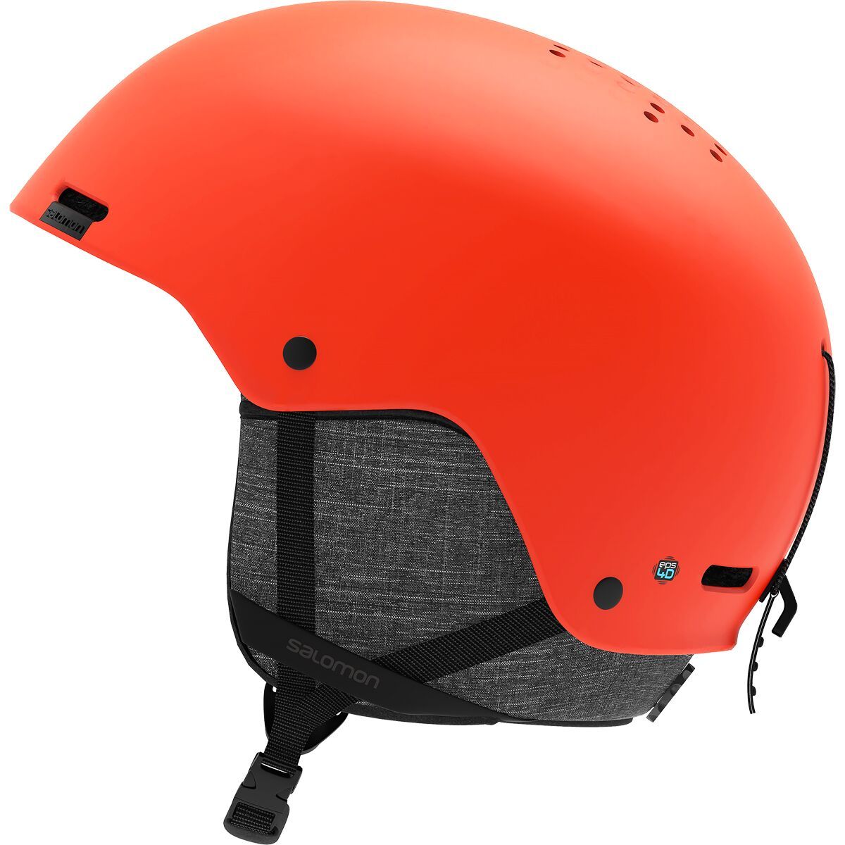 Salomon Brigade Helmet Red Orange, S