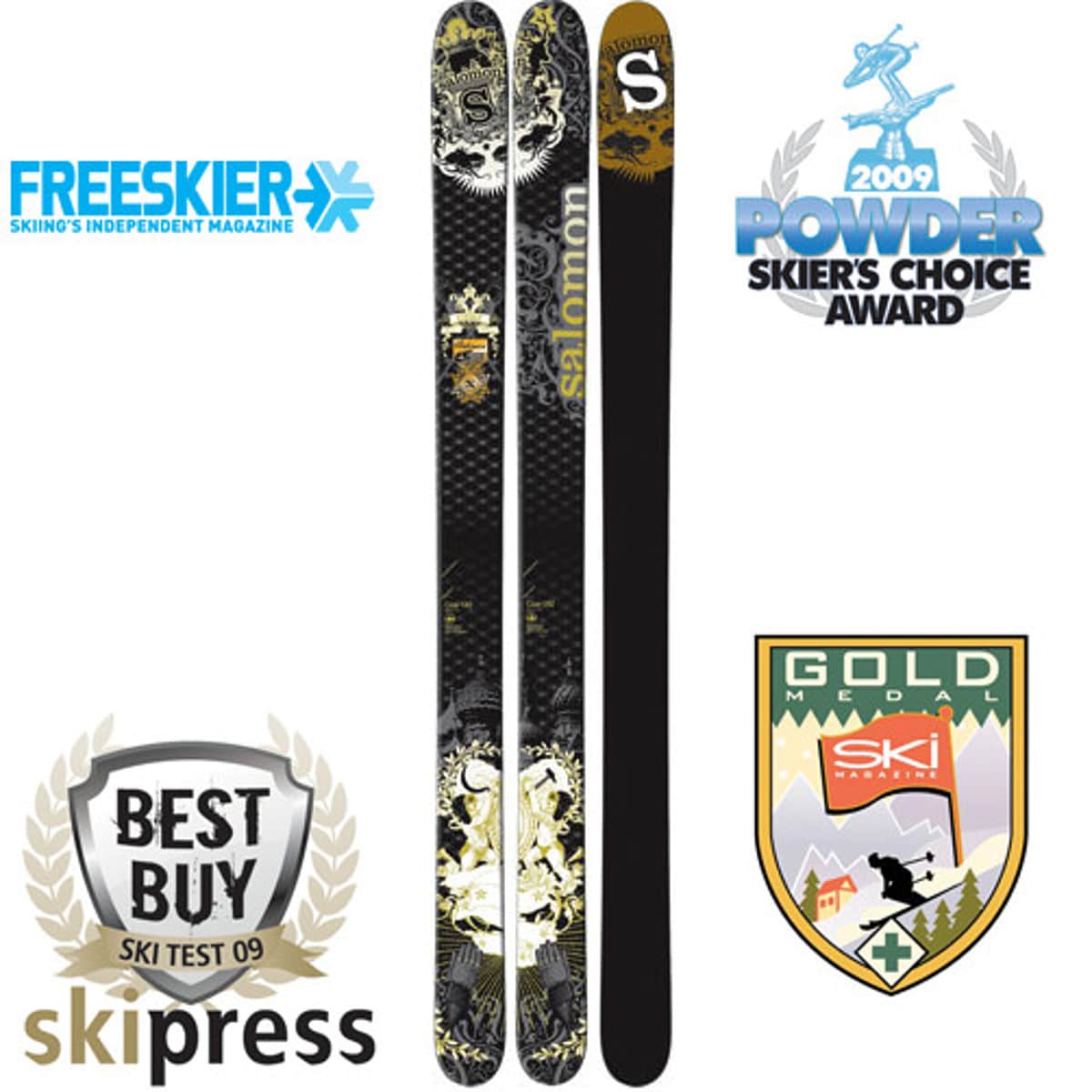 Salomon czar deals skis