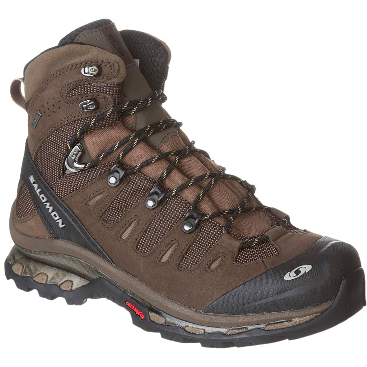 Salomon Quest 4 GTX Backpacking Boot - Men's Absolute Brown/Burro, US 12.0/UK 11.5