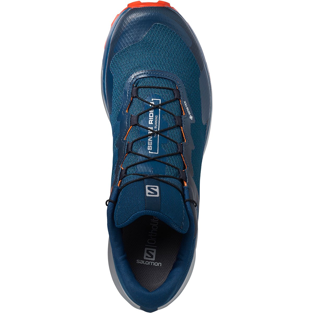 Salomon Sense Ride 3 GTX Invisible Fit Trail Running Shoe Waterproof Blue 9.5 Salomon Sense Ride 3 Review | Best Trail Running Shoes 2020 main image 4