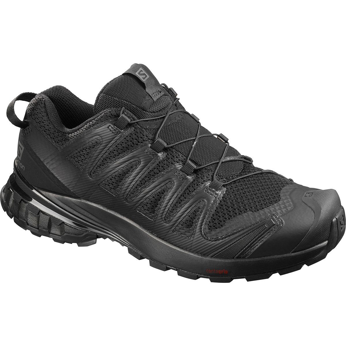Salomon XA Pro 3D V8 Shoe - Men's Black/Black/Black, US 9.5/UK 9.0