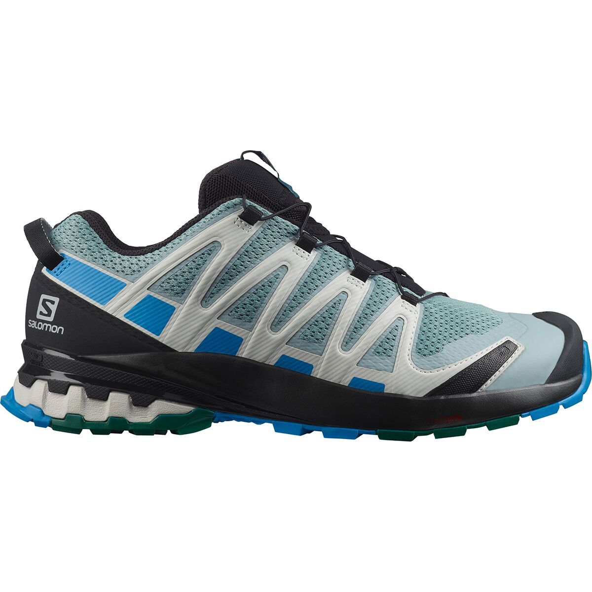 Salomon XA Pro 3D V8 Shoe - Men's Slate/Blue Aster/Pacific, US 12.0/UK 11.5