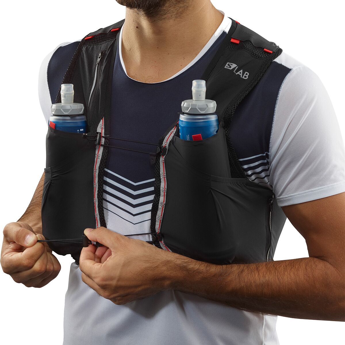 Blaast op Veel ik ontbijt Salomon S-Lab Sense Ultra 5L Hydration Vest - Hike & Camp