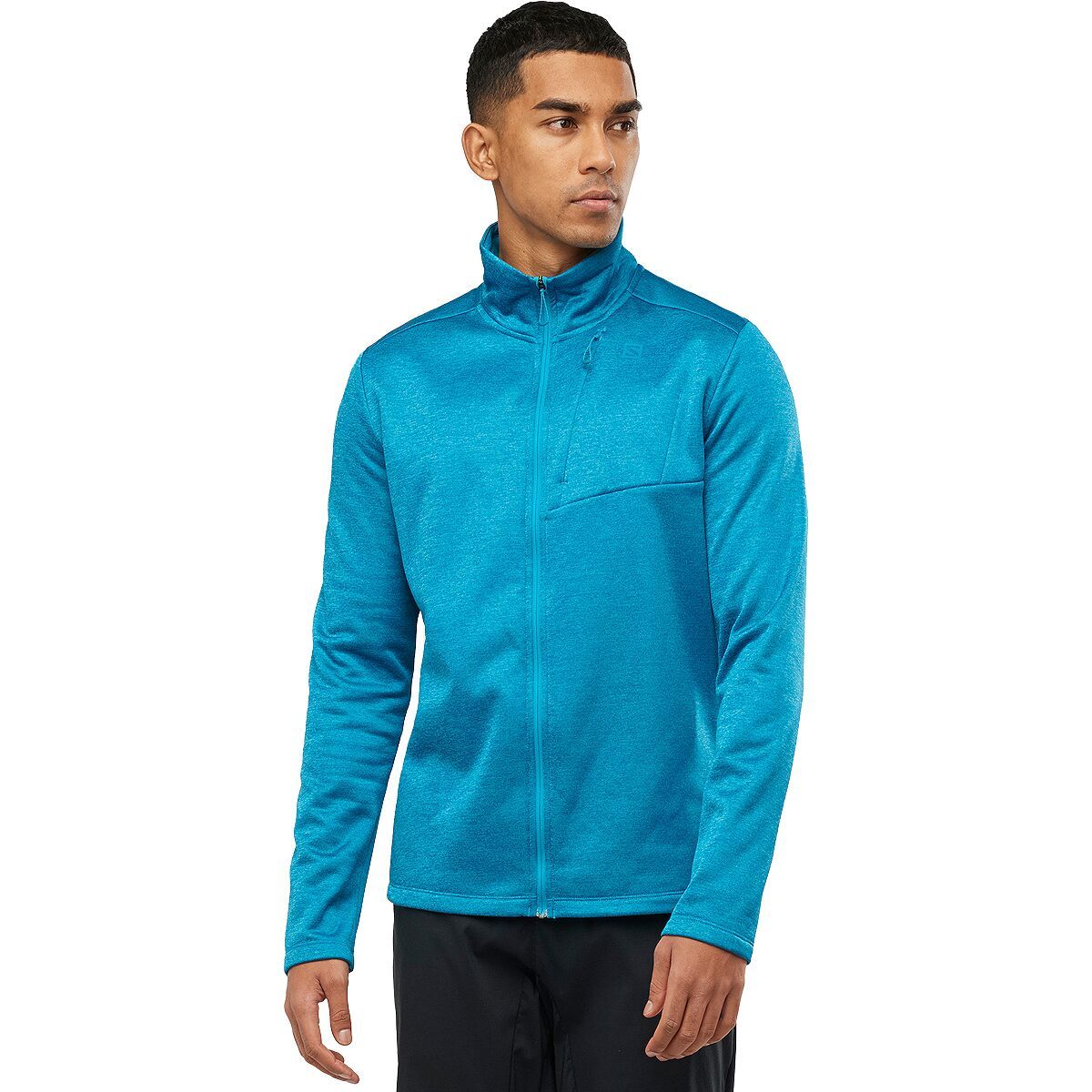 Salomon Transition Full-Zip Mid Fleece Jacket - Men's - Clothing