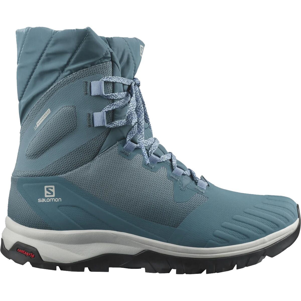 Salomon Vaya Powder TS CSWP Boot - Women's Bluestone/Mallard Blue/Black, US 10.0/UK 8.5