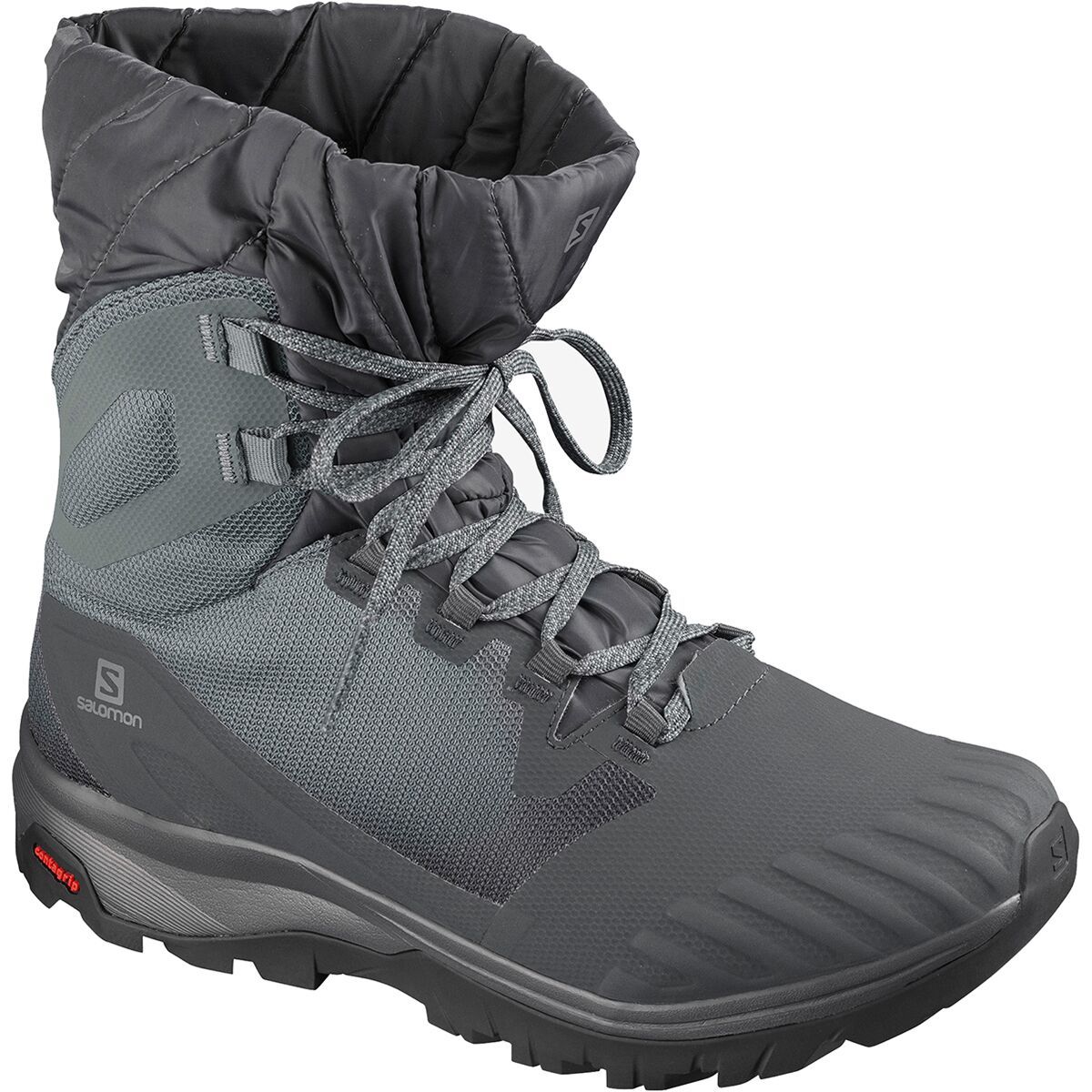 Salomon Vaya Powder TS CSWP Boot - Women's Ebony/Stormy Weather/Black, US 5.0/UK 3.5